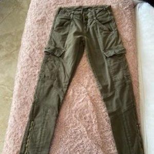 J Brand Skinny Cargo Pants With Ankle Zip